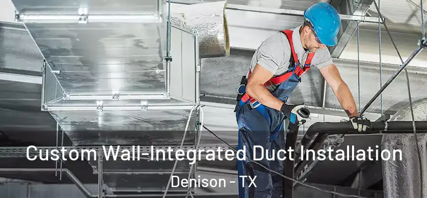  Custom Wall-Integrated Duct Installation Denison - TX